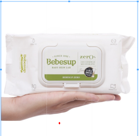 Combo 5 Pack wet paper towel Korean for newborn baby-Zero80