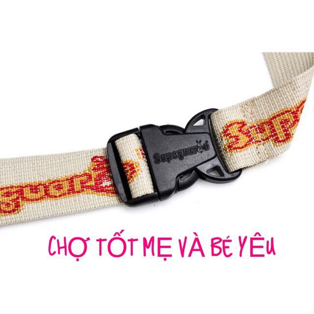 [HCM]ĐAI NGỒI XE MÁY AN TOÀN SUPEGUARDO (bảng nhỏ)