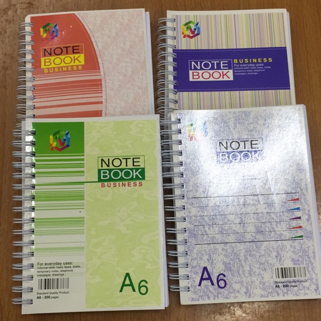 sổ lò xo A6 200 trang Hải Tiến