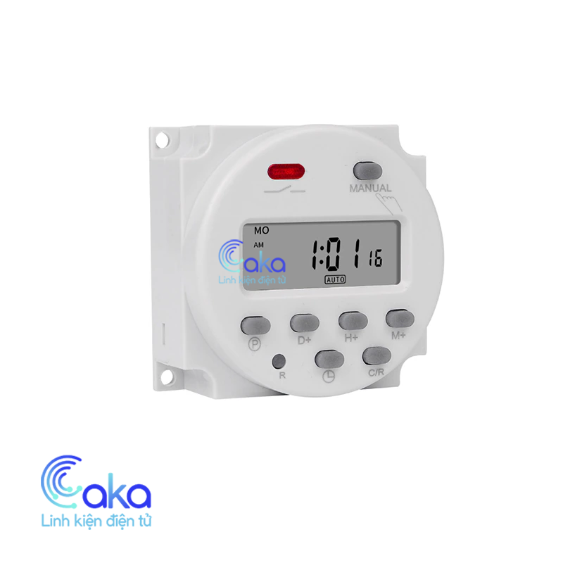 Bộ công tắc timer hẹn giờ điện tử 12v 24v 220v cn101a