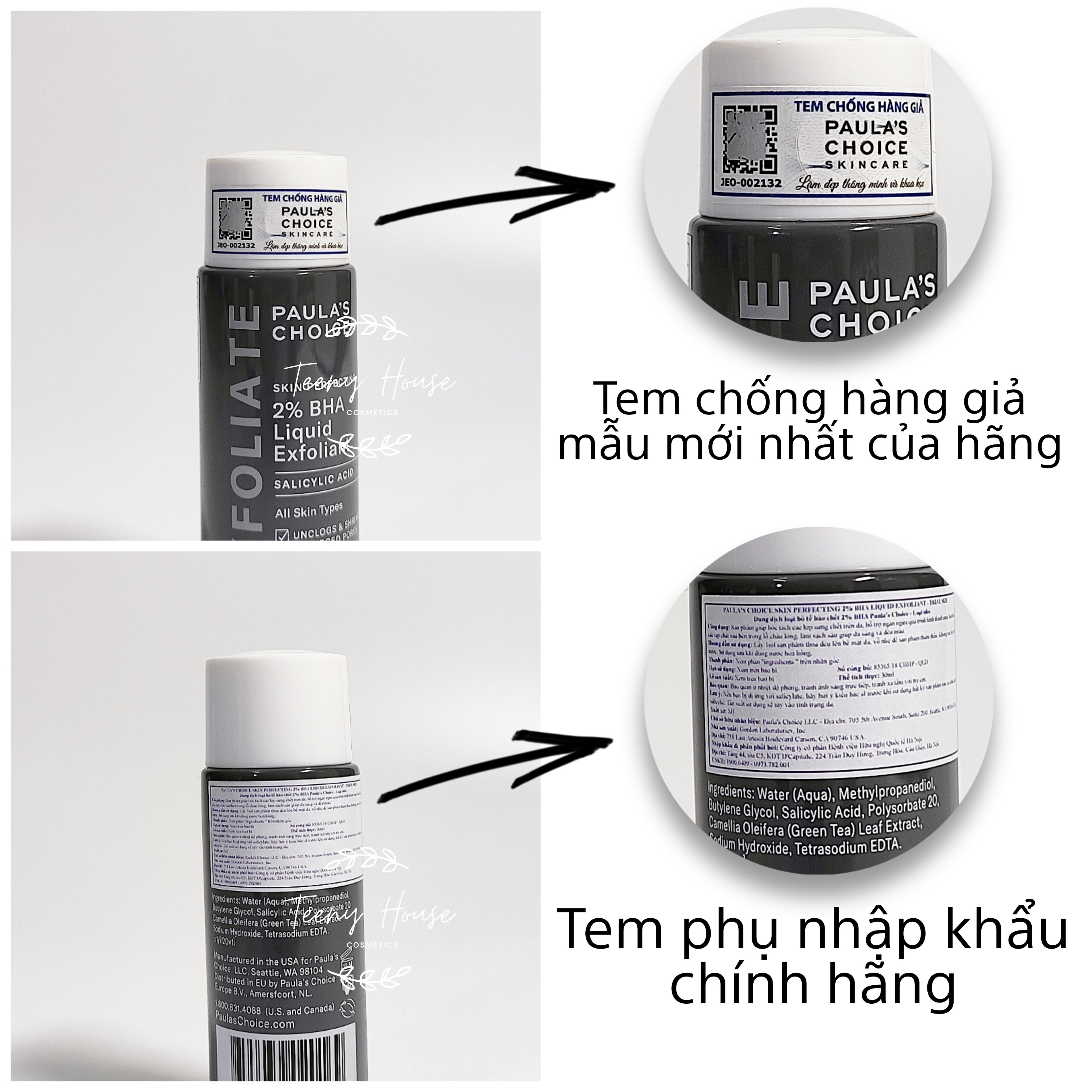 [Chiết - Minisize] Dung dịch tẩy da chết Paula’s Choice BHA 2% Liquid