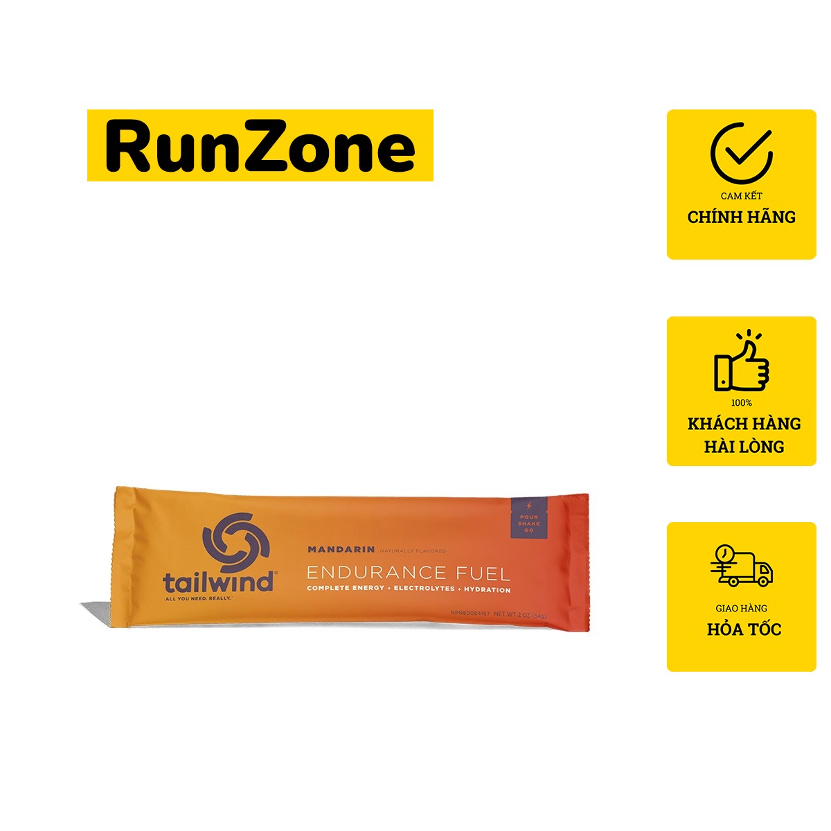 Bột Năng Lượng Tailwind Endurance Fuel 2 Servings- RunZone