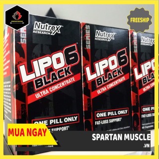 Nutrex Lipo 6 Black Fat Burner Hỗ Trợ GIảm Mỡ Toàn Thân thumbnail