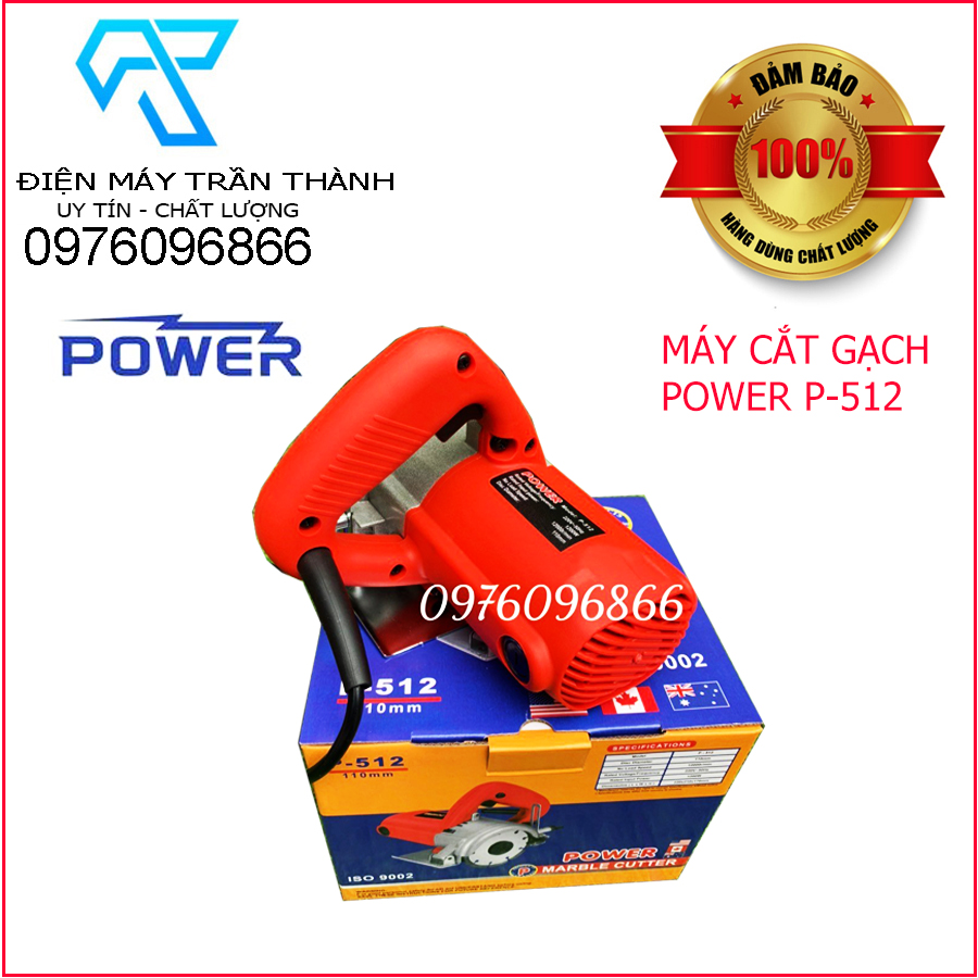 Máy Cắt Gạch Power 512 Nhập Khẩu Malaysia