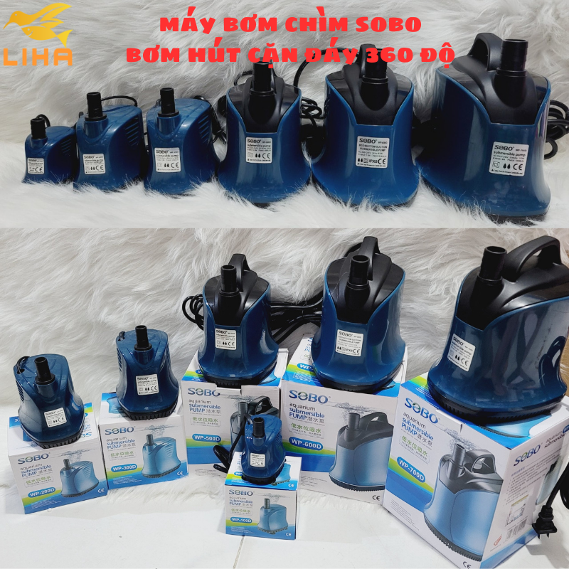 Máy Bơm Hút Đáy Sobo WP-300D (35W-2500L/H-2M) - Máy Bơm Nước Cho Hồ Cá Cảnh