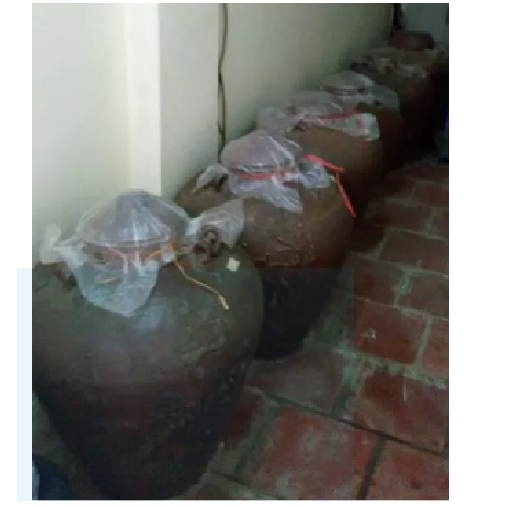 Bộ 2 chai giấm gạo lứt nếp cẩm