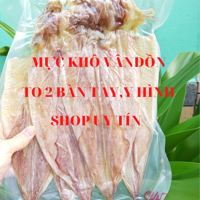 1 con mực khô vân đồn size 12-13 con/1kg, cam kết ngon, y hình