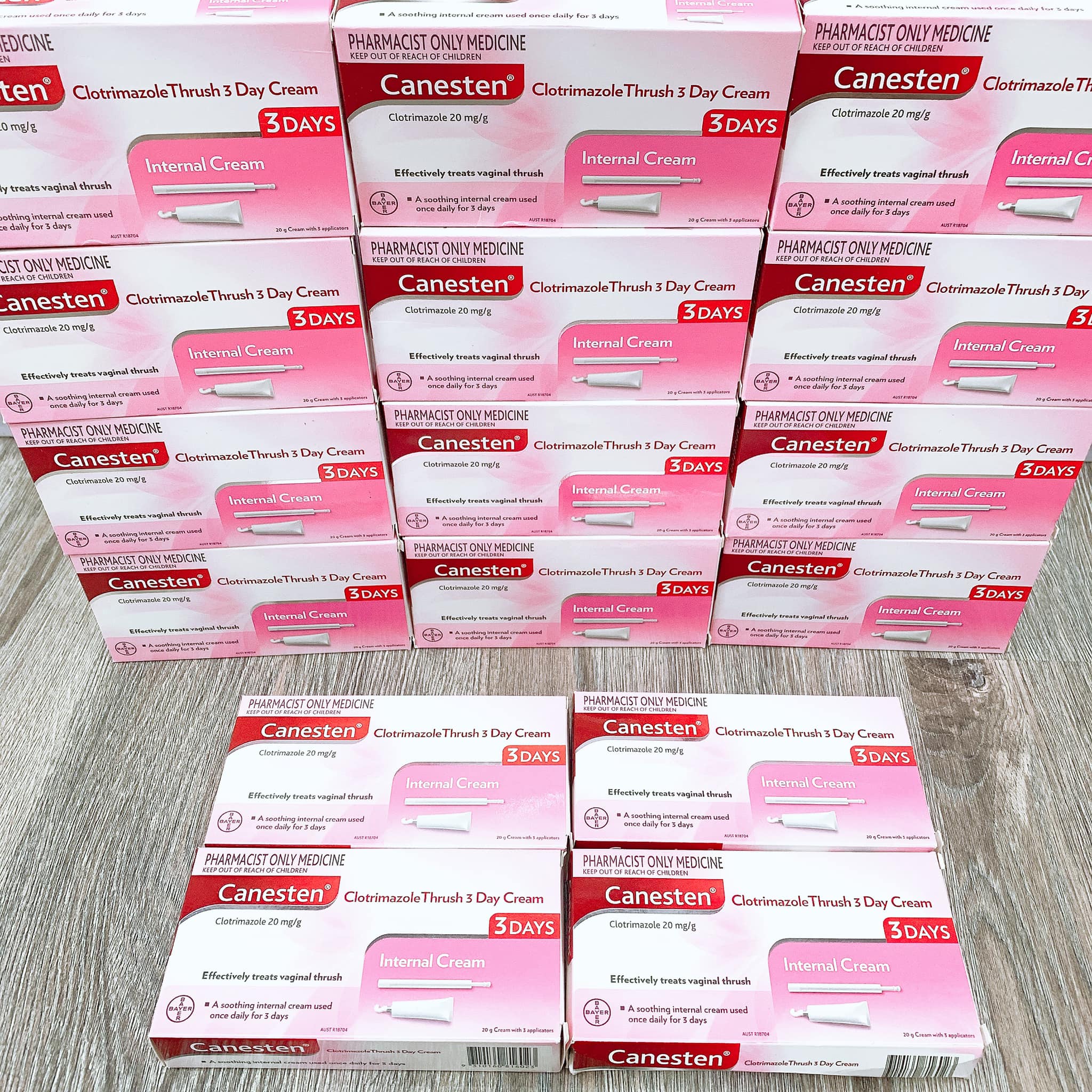 Kem Đặt Phụ Khoa Canesten 6 Day 10mg