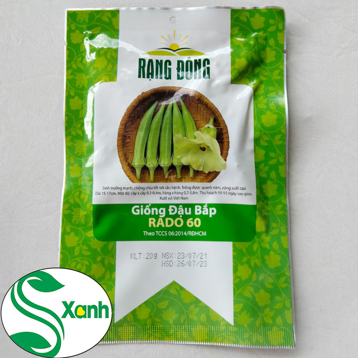 Hạt giống đậu bắp - gói 20g