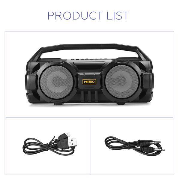[HCM]Loa Karaoke Bluetooth Kimiso KM-S1/S2 Kèm Micro Dây