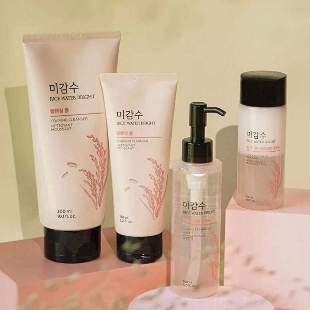 (Quà tặng) Combo Làm Sạch Da THE FACE SHOP (sữa rửa mặt 100ml, 10 sample, 3 mask)