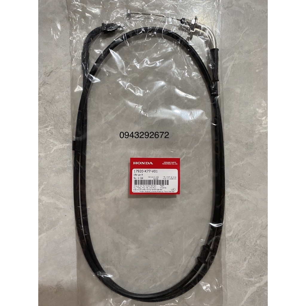 Dây ga b sh 125, 150 honda