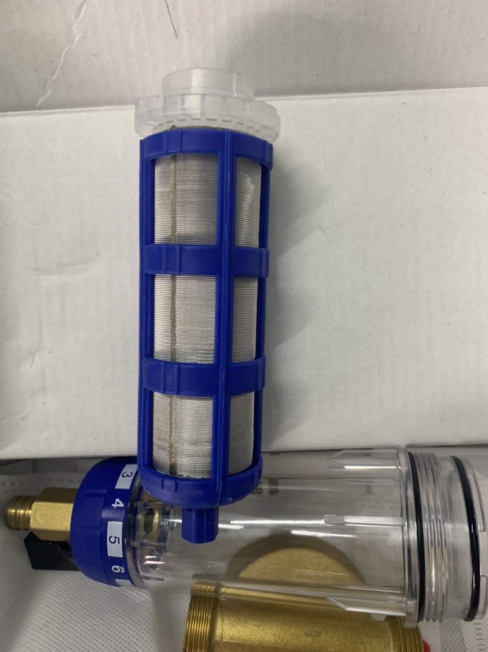 BỘ LỌC THÔLỌC ĐẦU NGUỒN LÕI SỢI INOX  PHI 21,PHI 27,PHI 34.