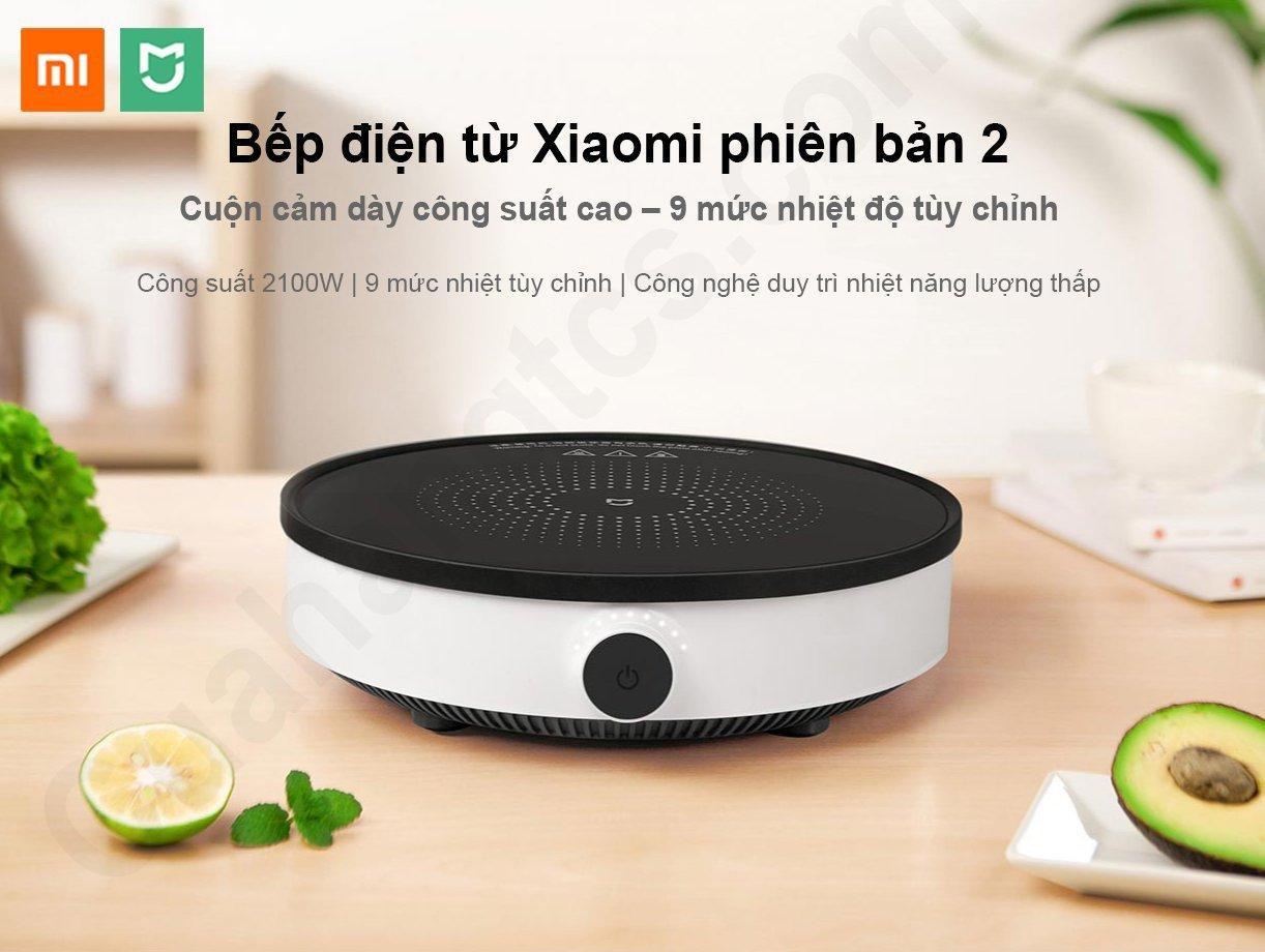 Bếp điện từ thông minh xiaomi mijia gen 2 dcl002cm youth lite hàng fullbox
