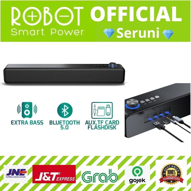 Loa bluetooth thanh soundbar Robot RB480 Công suất lớn 10w