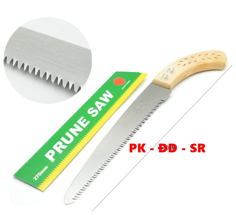 Cưa Cầm Tay Cán Gỗ Dài 25Cm - Siêu Rẻ
