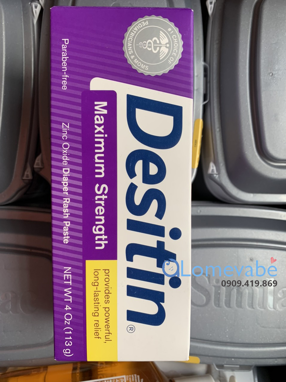 KEM HĂM CHO BÉ DESITIN MAXIMUM STRENGTH MÀU TÍM ( 136GR ) 7/2024