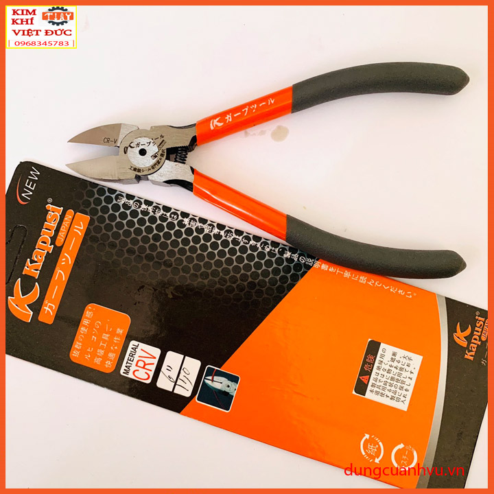 Kìm cắt mỏ nghiêng Kapusi cao cấp 6"/150mm