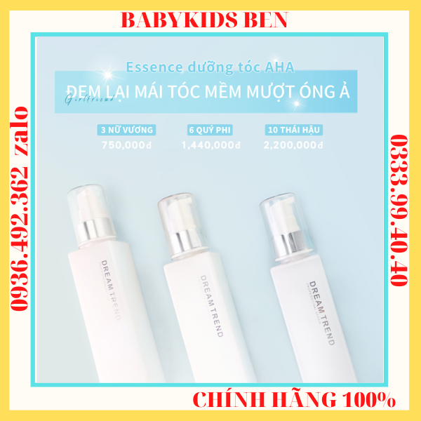 [Combo 2 chai Trắng] Dưỡng tóc AHA Dream Trend