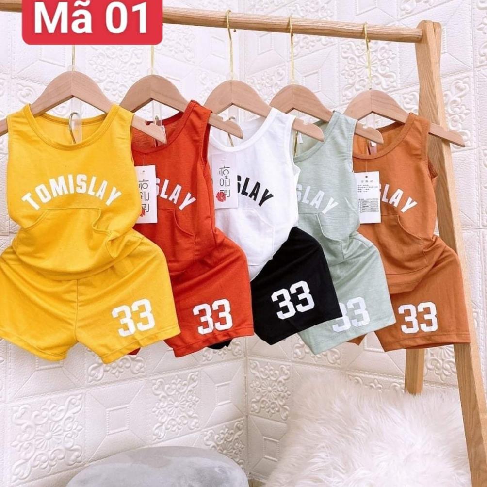 Bộ sát nách cho bé trai shopcualinh