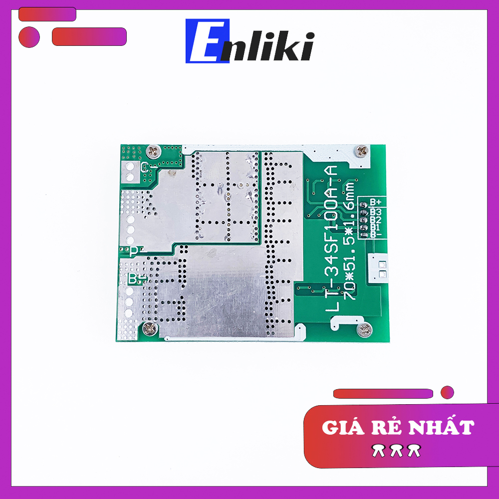 Mạch Bảo Vệ 4S BMS 100A 3.2V