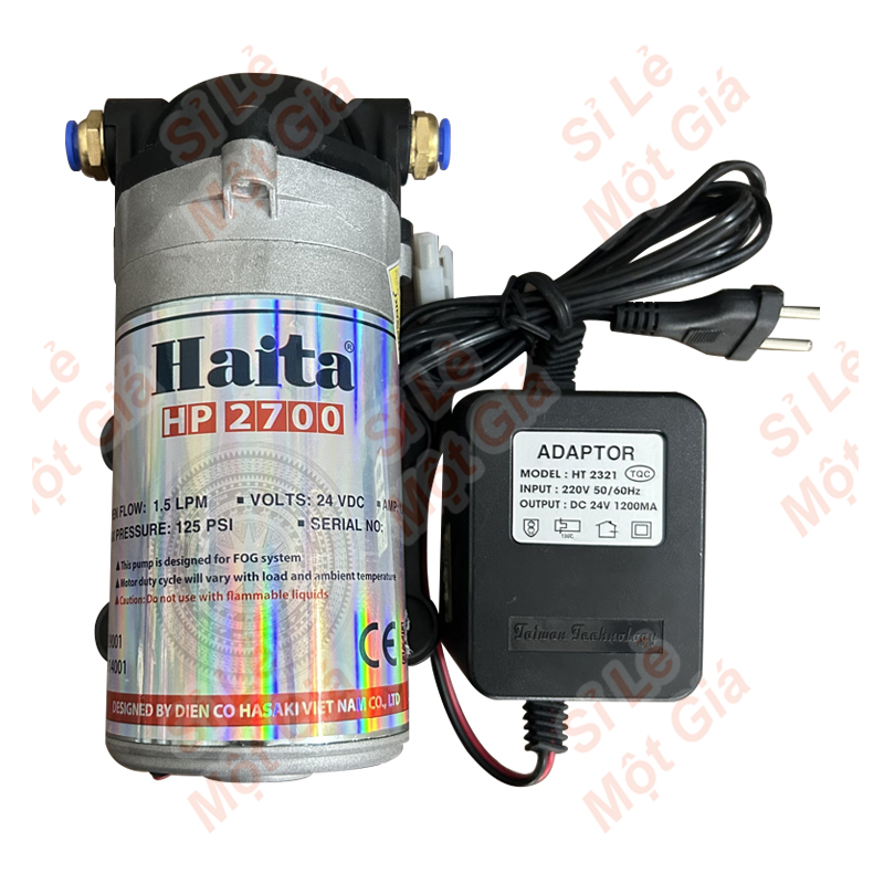 Bơm phun sương Haita HP 2700 kèm nguồn
