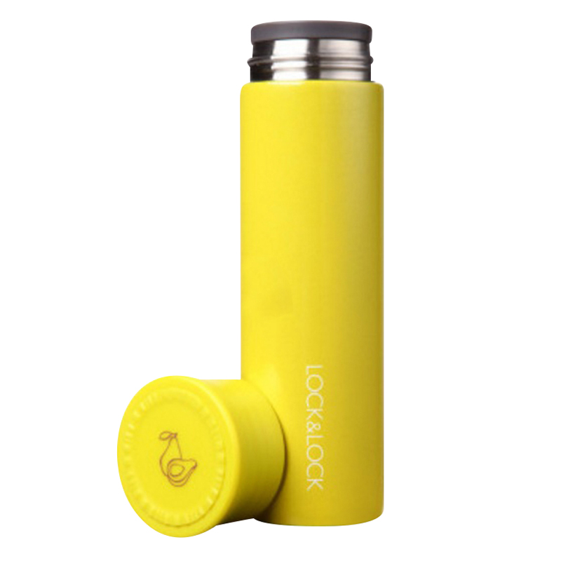 Bình giữ nhiệt L&L Fruit bằng thép không gỉ 400ml (Vàng)