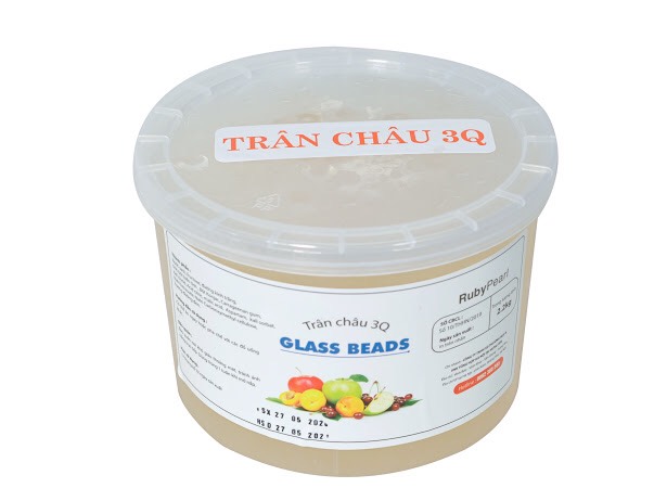Trân châu 3Q trắng (hộp)