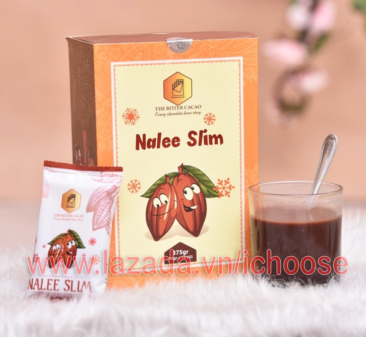 [HCM]Cacao Nalee slim giảm cân dạng bột pha uống