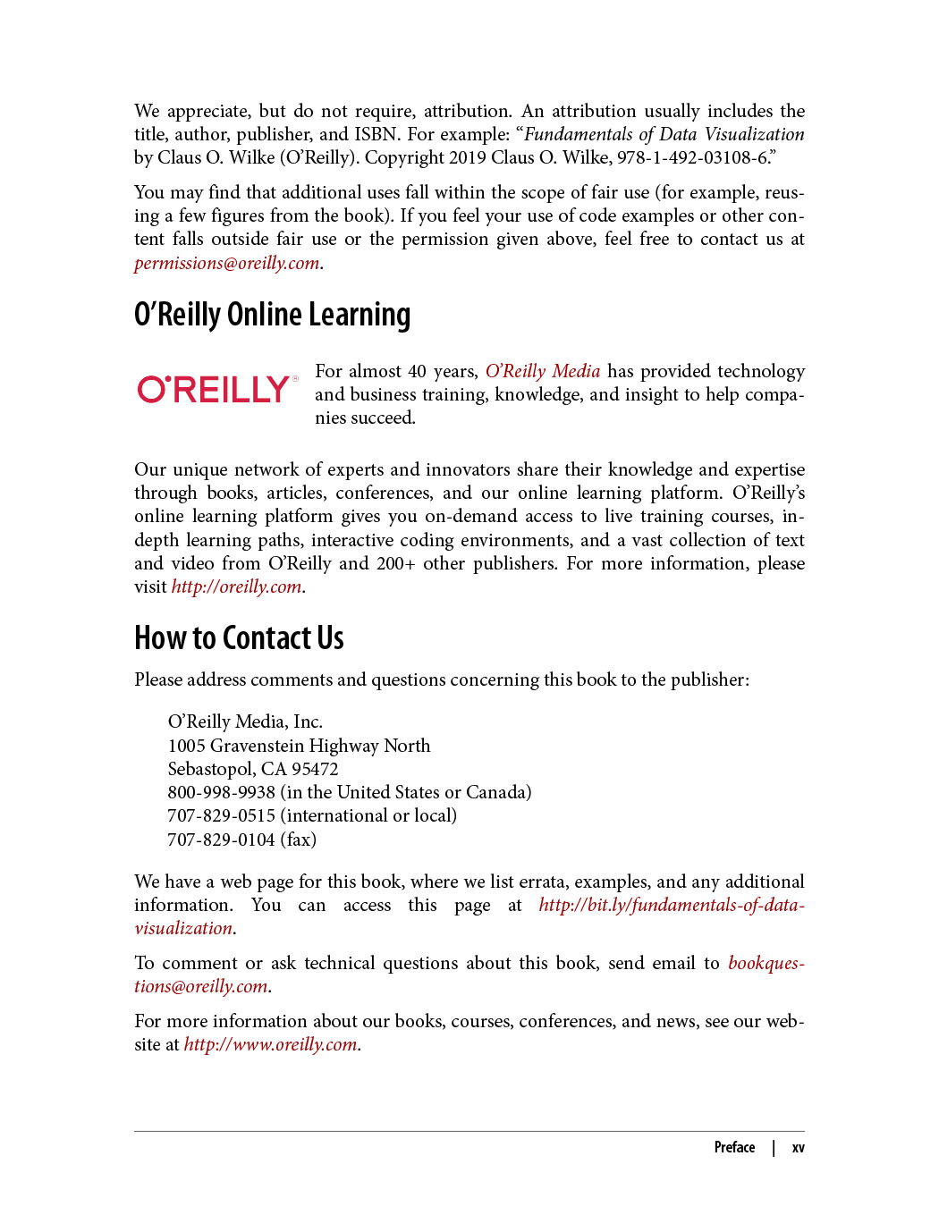 Fundamentals of Data Visualization
