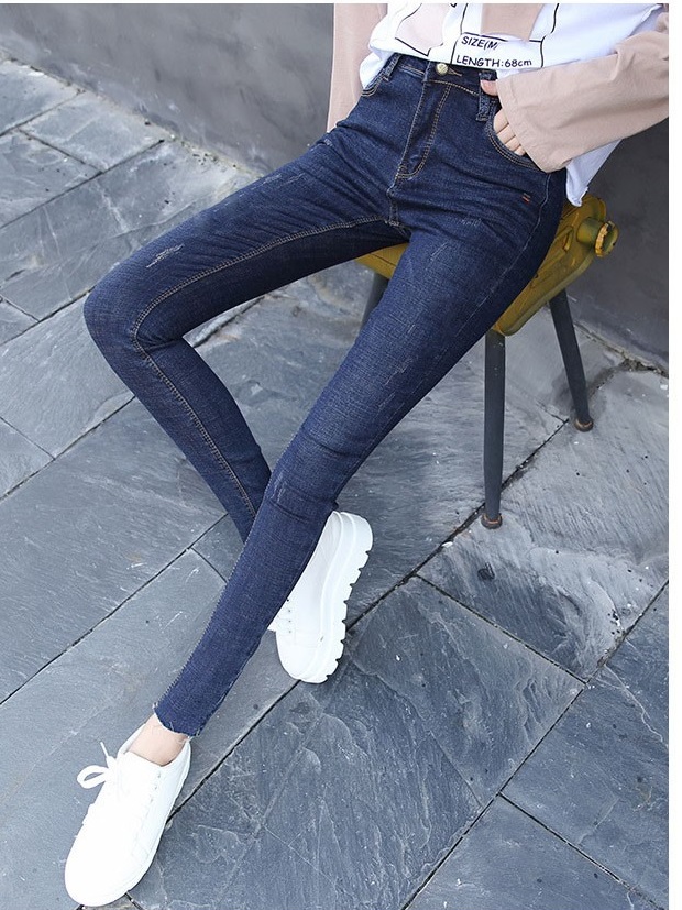 Quần jean nữ DÀI CÀO XƯỚC NHẸ  1032.30