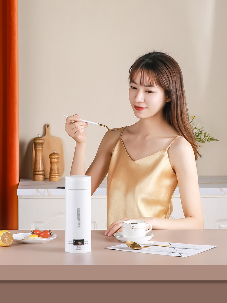 Bình đun nước siêu tốc mini du lịch đa năng 450ml