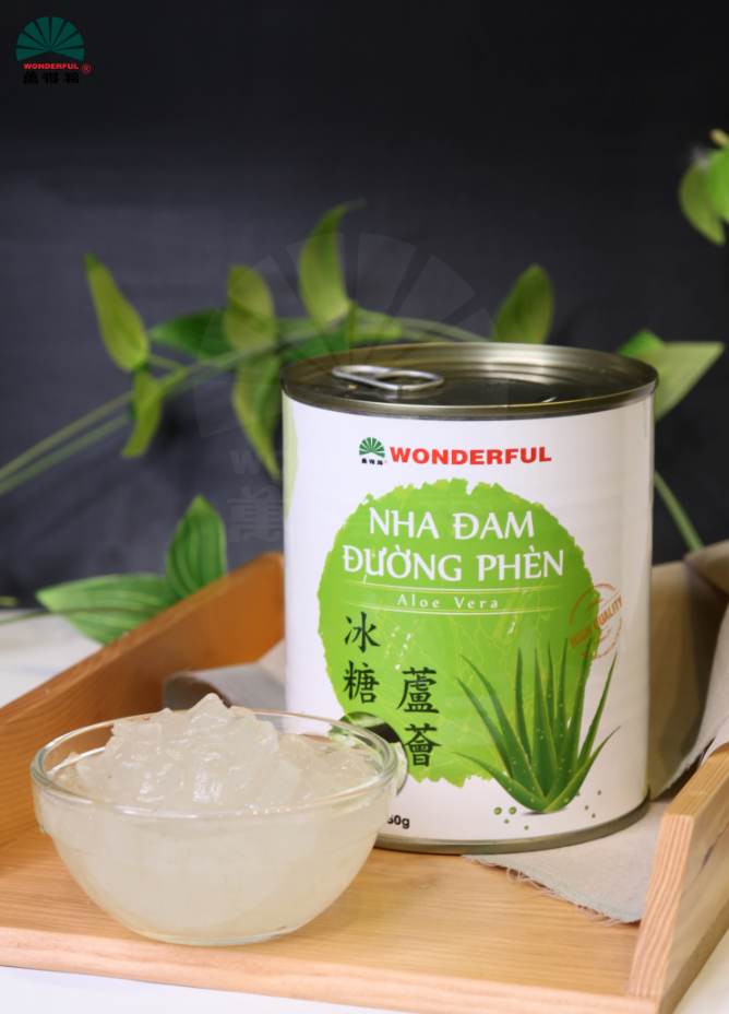 Nha đam đường phèn Wonderful lon 870g