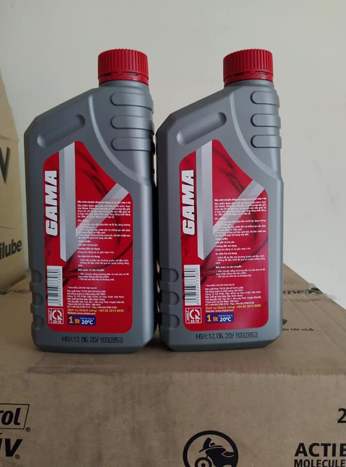 Combo gồm 2 chai dầu nhớt dung tích 1 lít