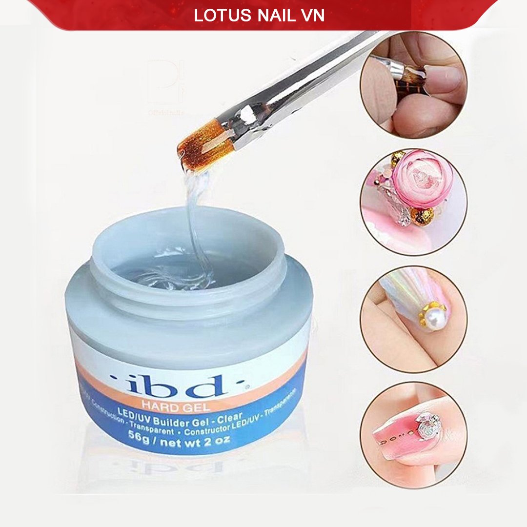 Gel đắp móng IBD hũ 56g