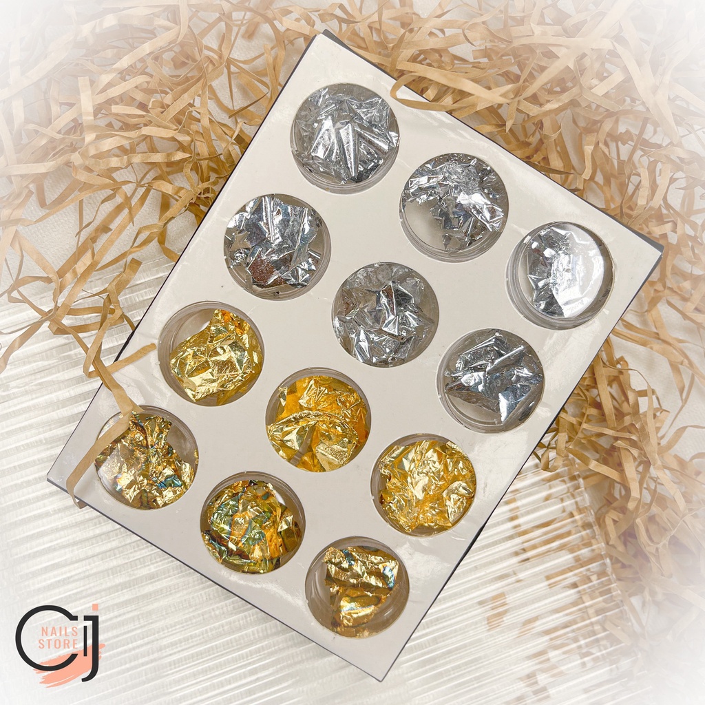 {CJ Nails Store} Set giấy nhún trang trí móng