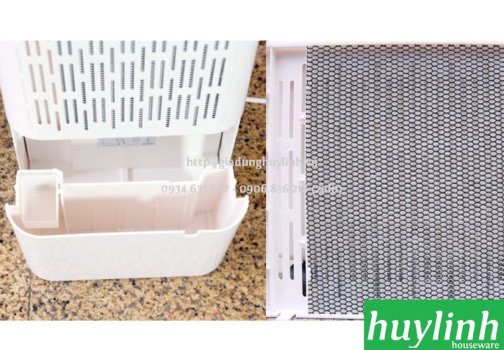 [Trả góp 0%]Máy hút ẩm dân dụng Fujie HM-912EC - 12 lít