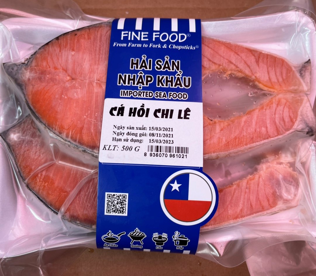 Chỉ Giao HCM - Cá Hồi Chile 500gram - Samon fish