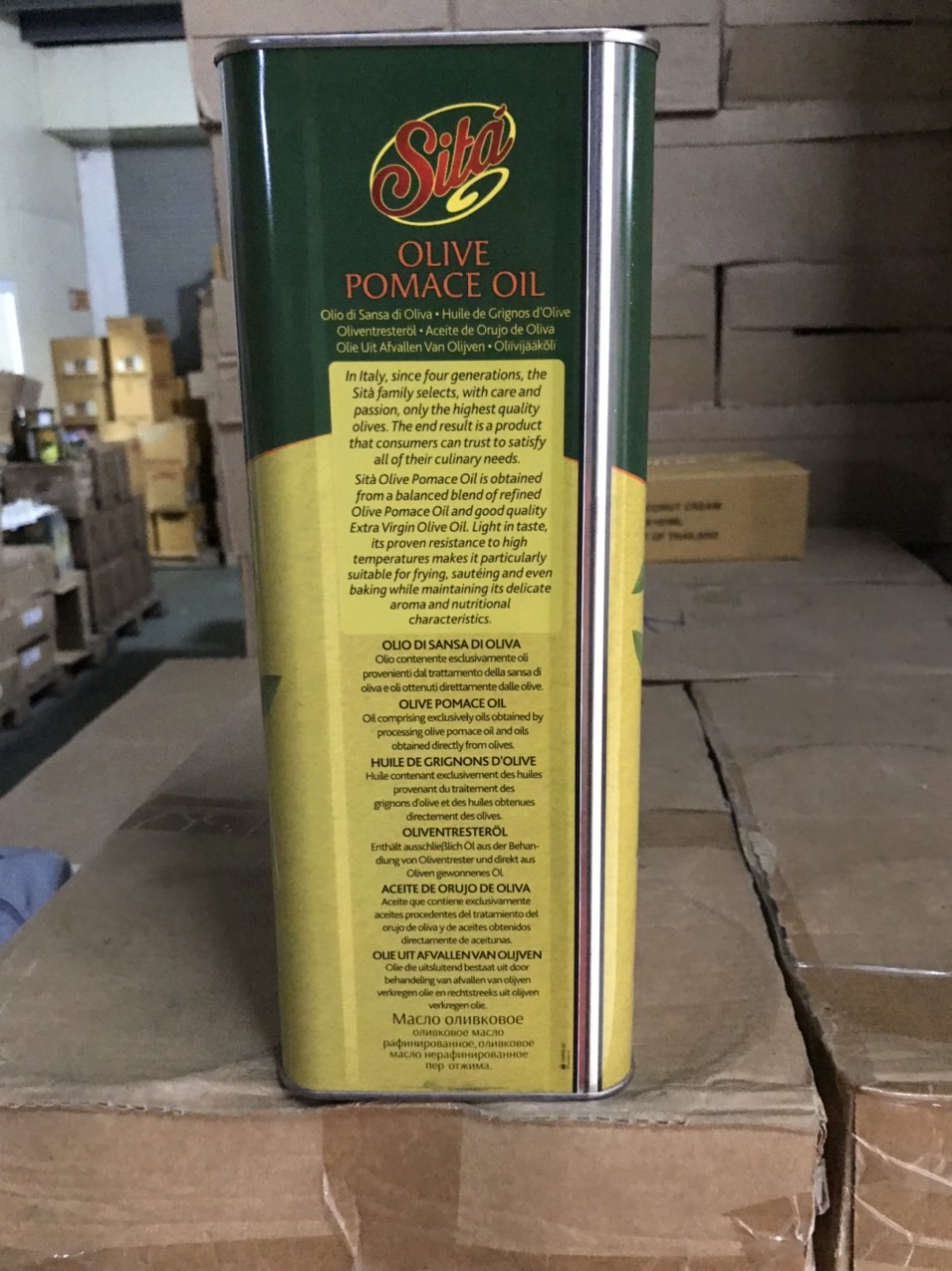 Dầu oliu Sita 5l