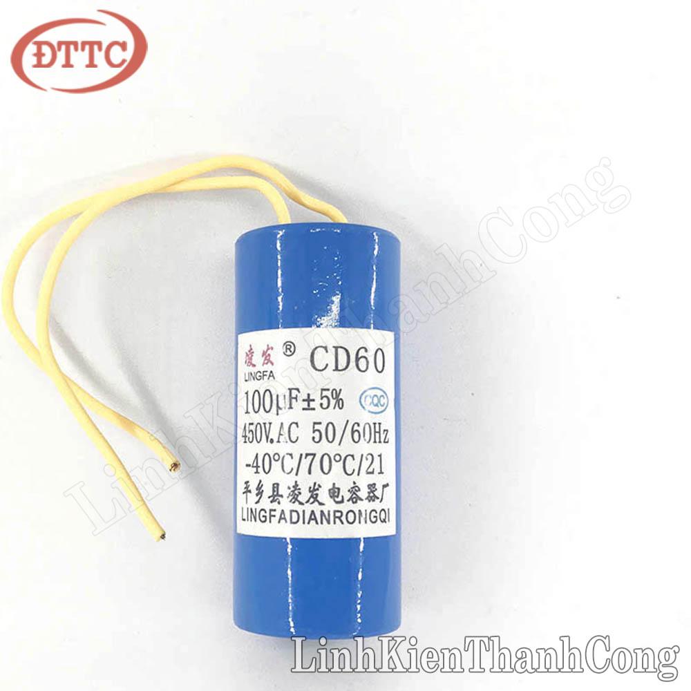 Tụ CD60 100uF 450V