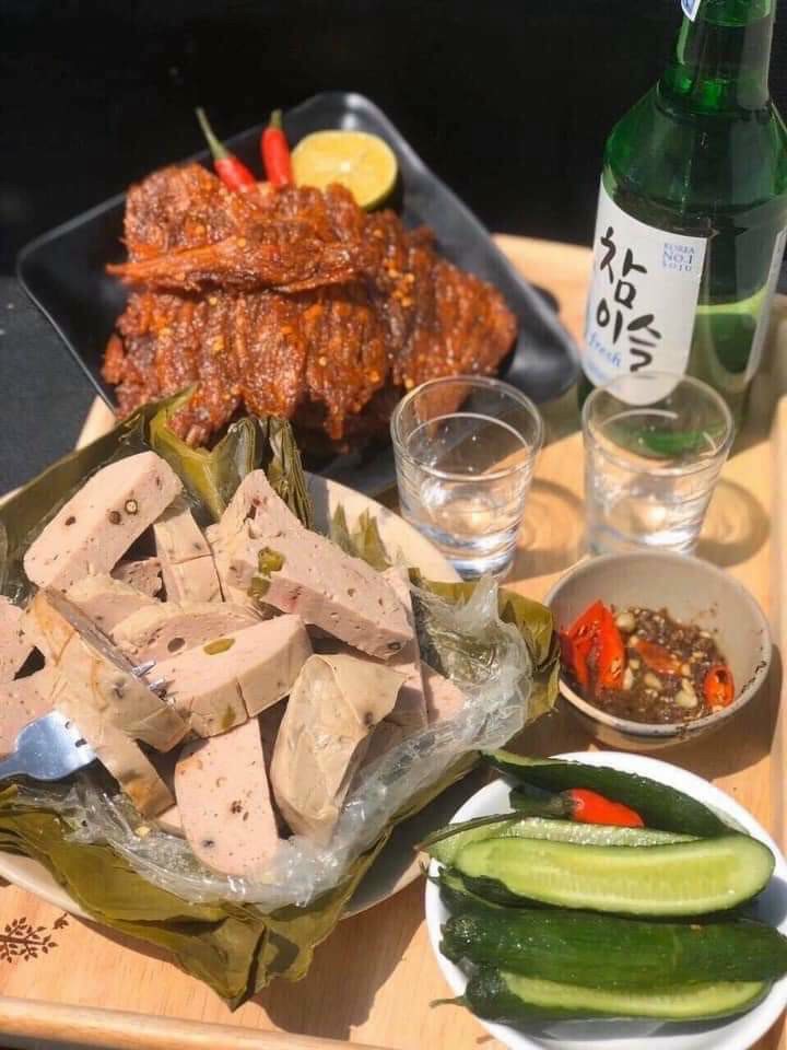 Chả bò ớt xiêm xanh 500gr (giao  tphcm 2h)