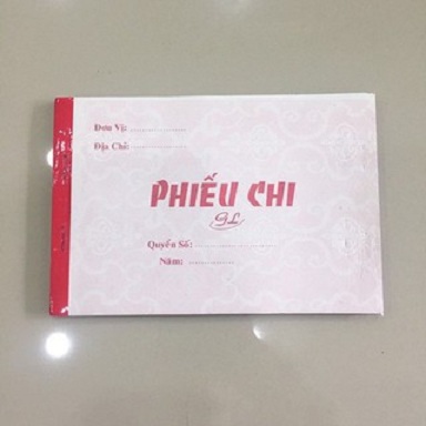 Phiếu chi 2 liên, 3 liên - 13 x 18.5cm