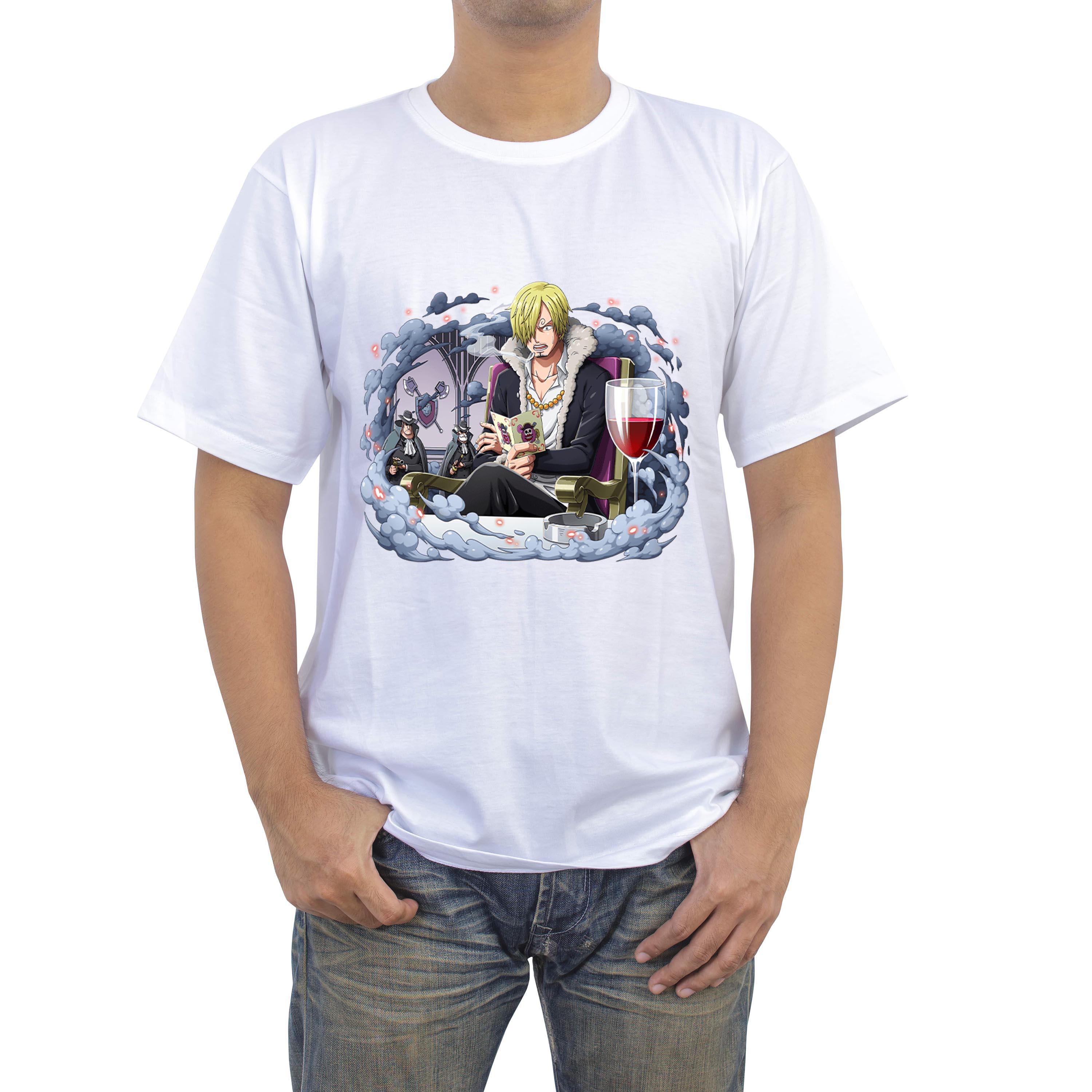 [HCM]Áo thun nam in hình Sanji quý tộc