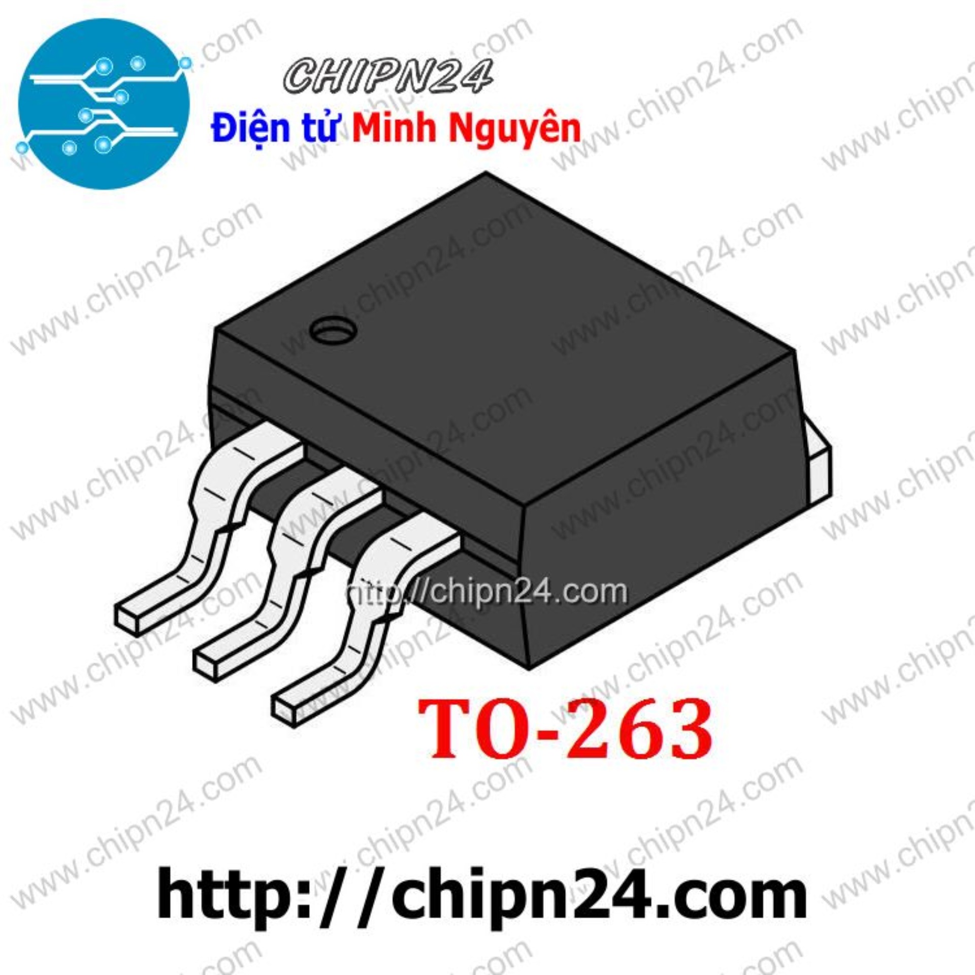 [2 con] (SOP) IC Dán LM2940-5V TO-263 (SMD) (LM2940CS-5.0 LM2940S-5.0 LM2940 5V 2940) - HH003986