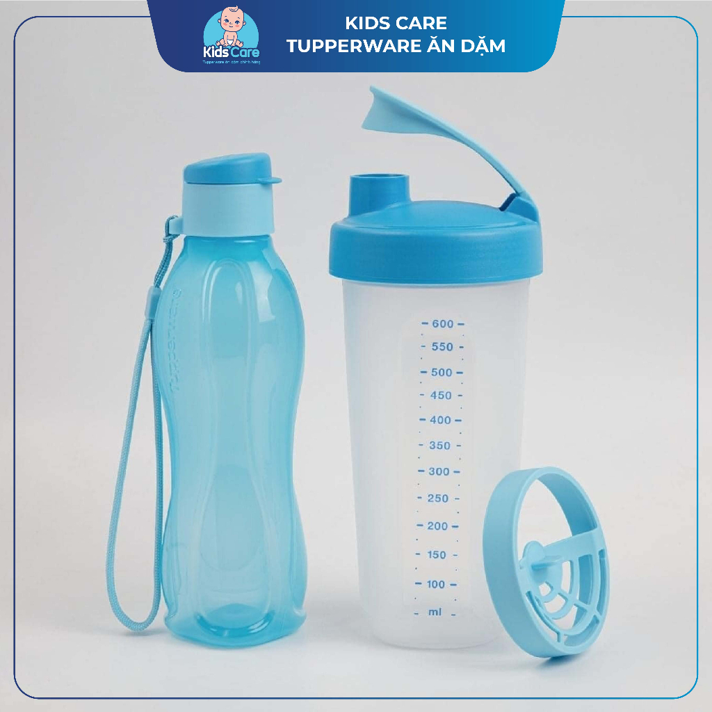 (có tách lẻ) Bộ bình lắc dinh dưỡng Memberkit Shake N Go Gen II Tupperware