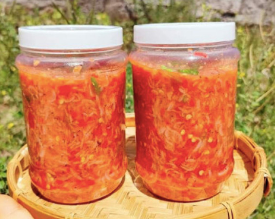 Tép Chua Phú Thành 500g - Đặc sản Huế