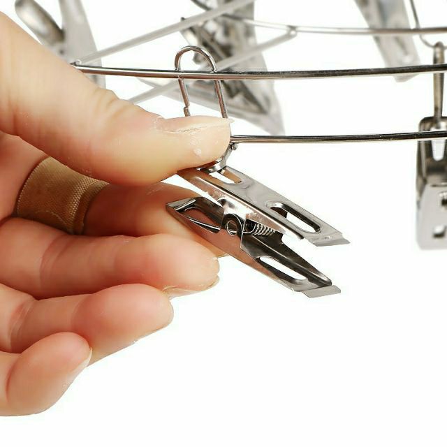 móc Tròn, Móc chùm inox phơi quần áo