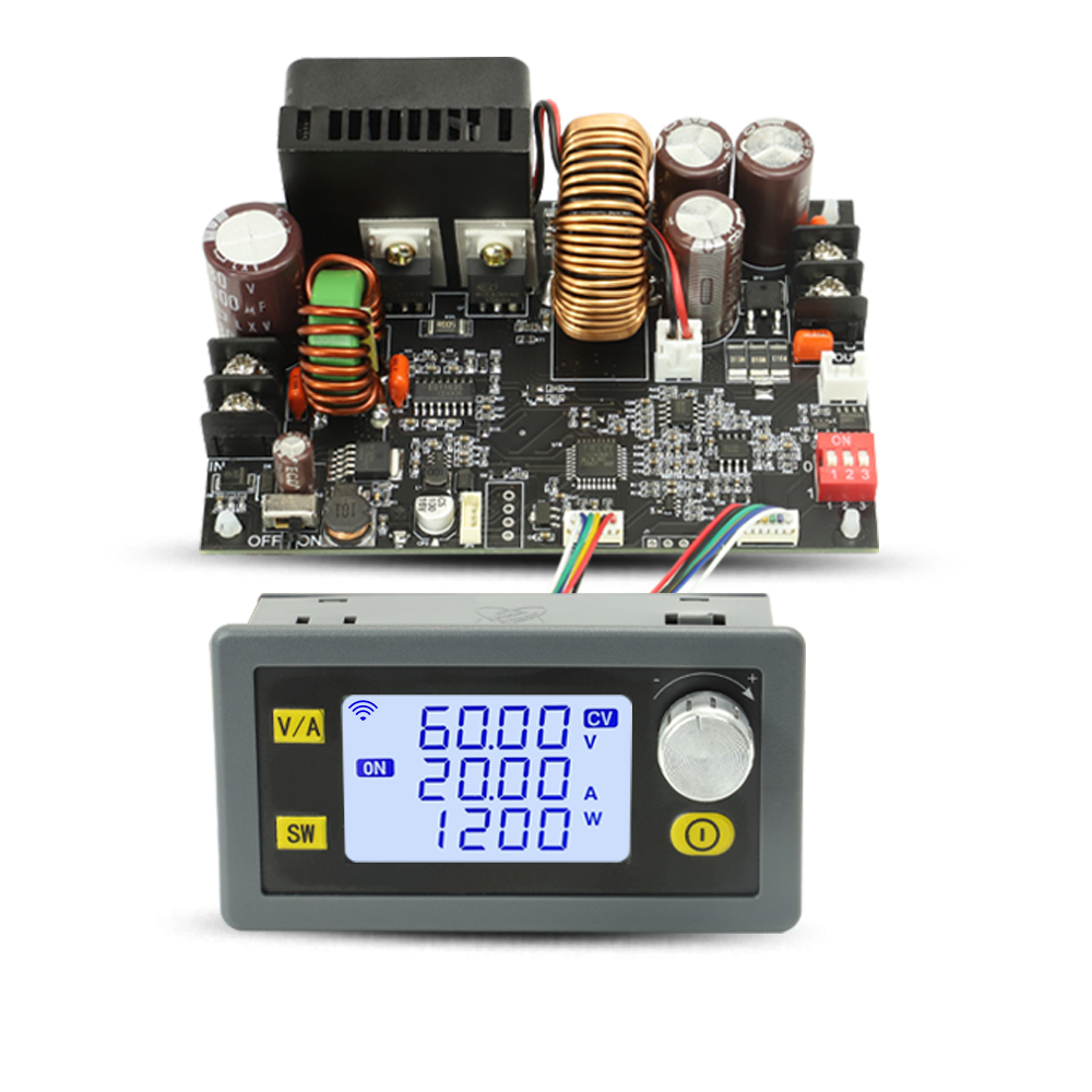 Xy6020l 20a1200wcnc bộ nguồn dc điện áp ổn định điện áp không đổi và dòng không đổi bước xuống bảng mô-đun có thể điều chỉnh