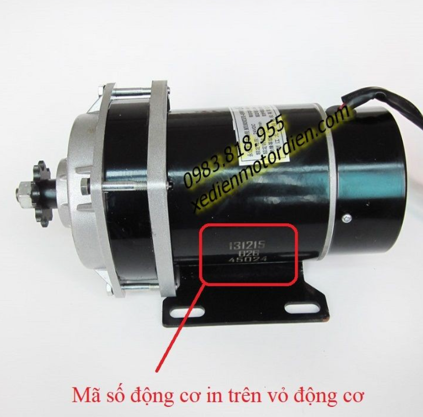 Động cơ motor 24v 450w giảm tốc 24v450w