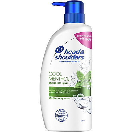 [HCM]Dầu gội đầu Head & Shoulder 625ml(bạc hà mát lạnh)